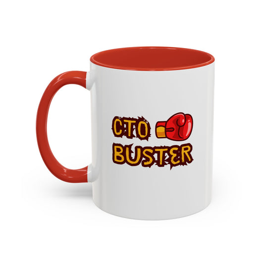 CTO Buster Coffee Mug – For Cath Lab & Cardiology Warriors-Red-Health Gear Shop