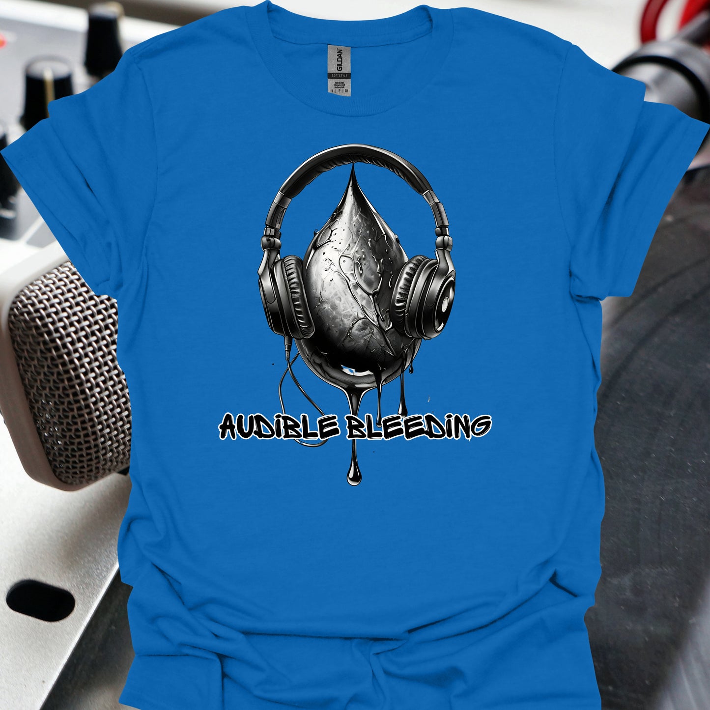 Audible Bleeding Surgery Humor T-Shirt-Royal-Health Gear Shop