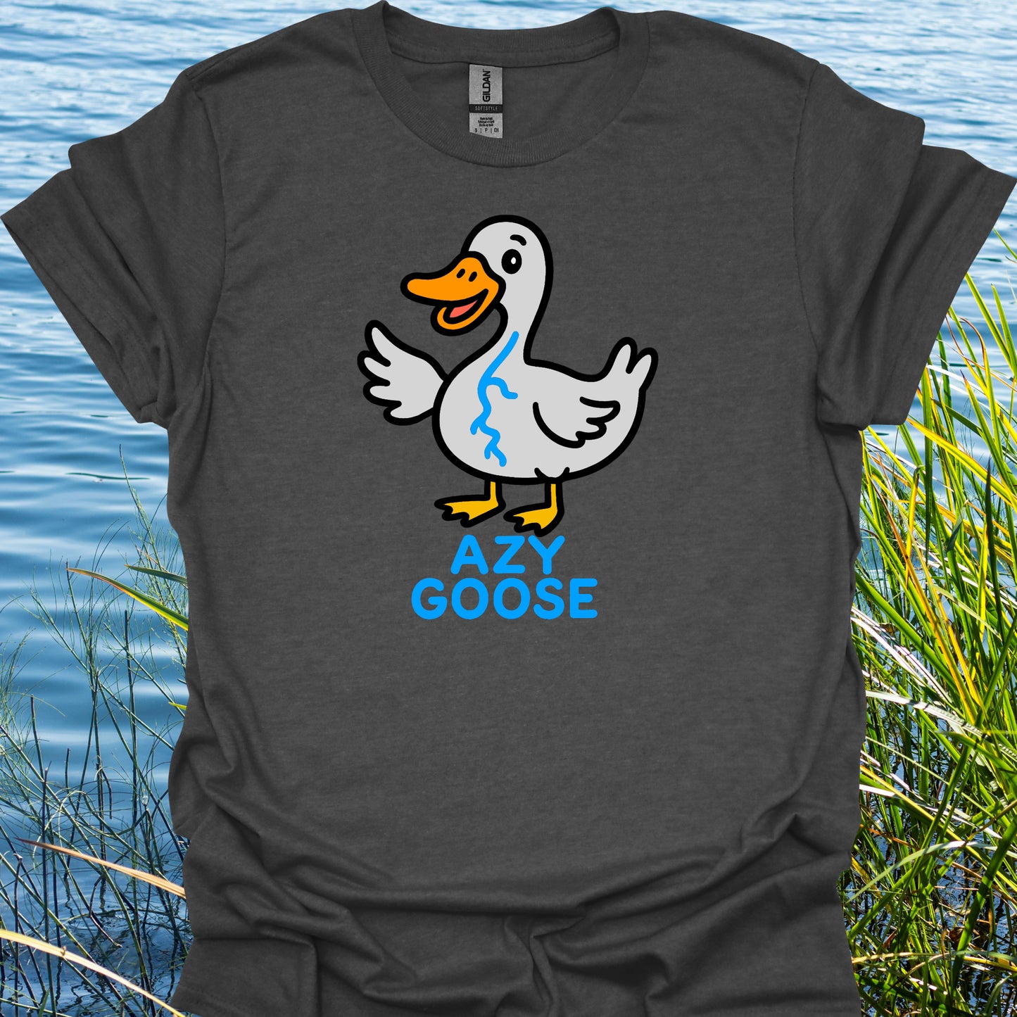 Azy Goose Azygous Funny Medical Pun Humor T-Shirt