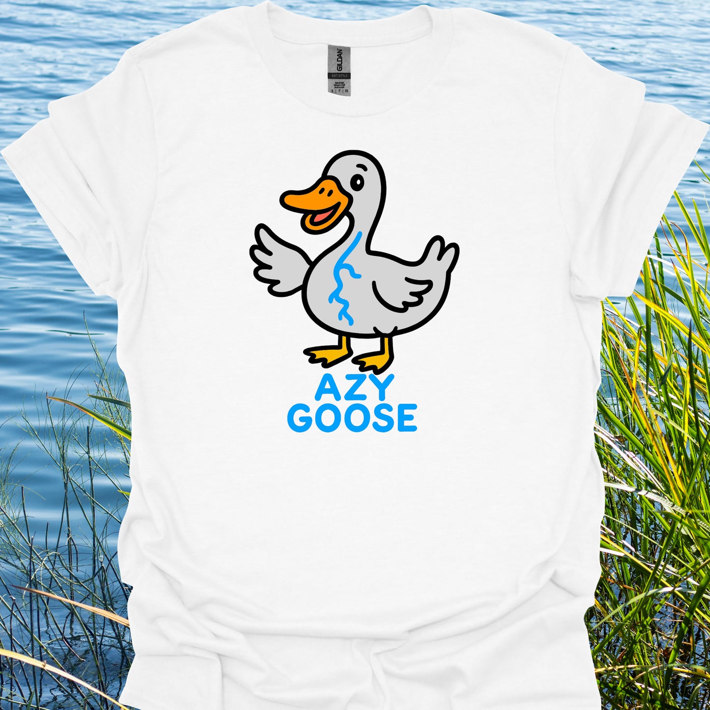 Azy Goose Azygous Funny Medical Pun Humor T-Shirt