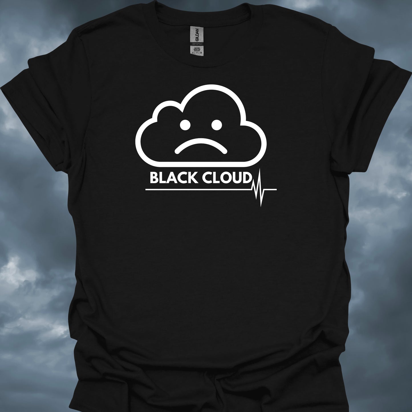 Black Cloud Medical Humor T-Shirt – Residency Life T-Shirt-Black-Health Gear Shop