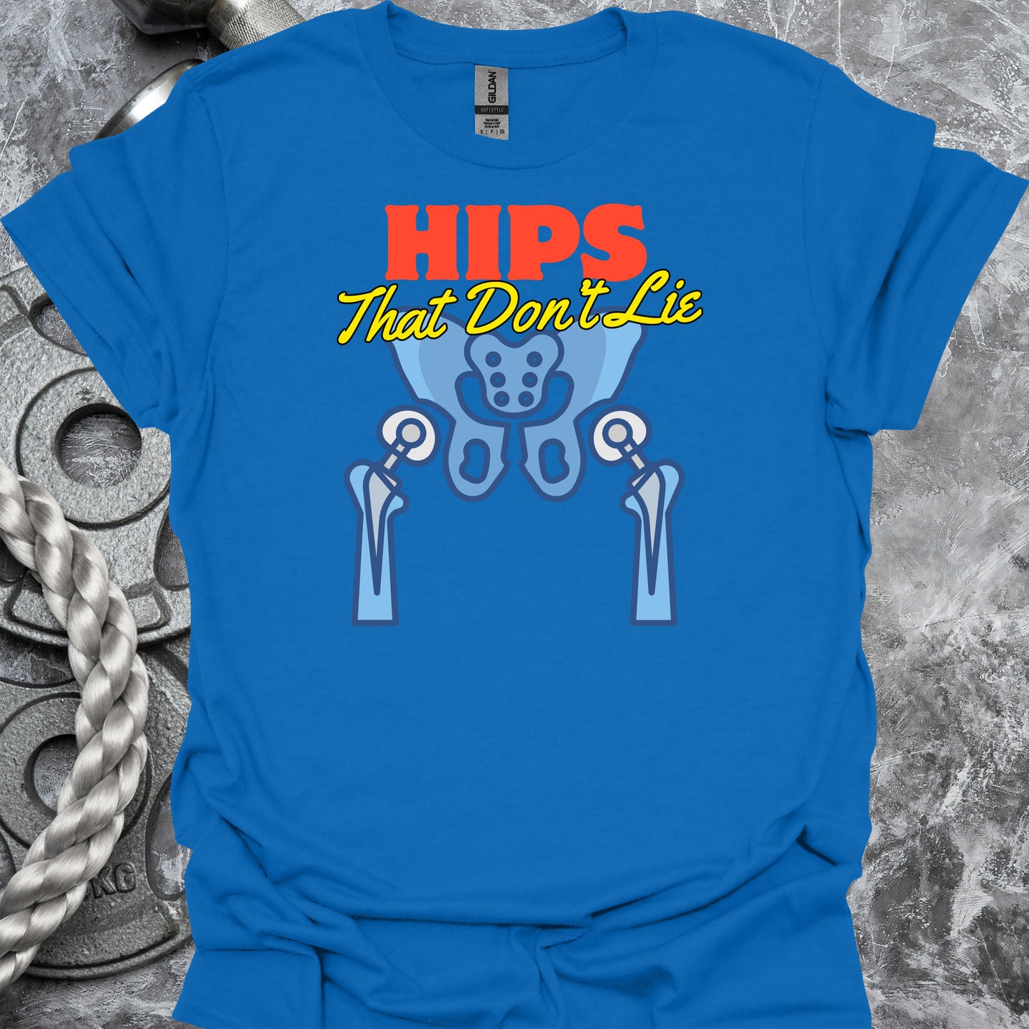 Hip Surgery Replacement Recovery T-Shirt – Celebrate Healing in Royal – funny medical t-shirt, nurse and doctor gift for healthcare