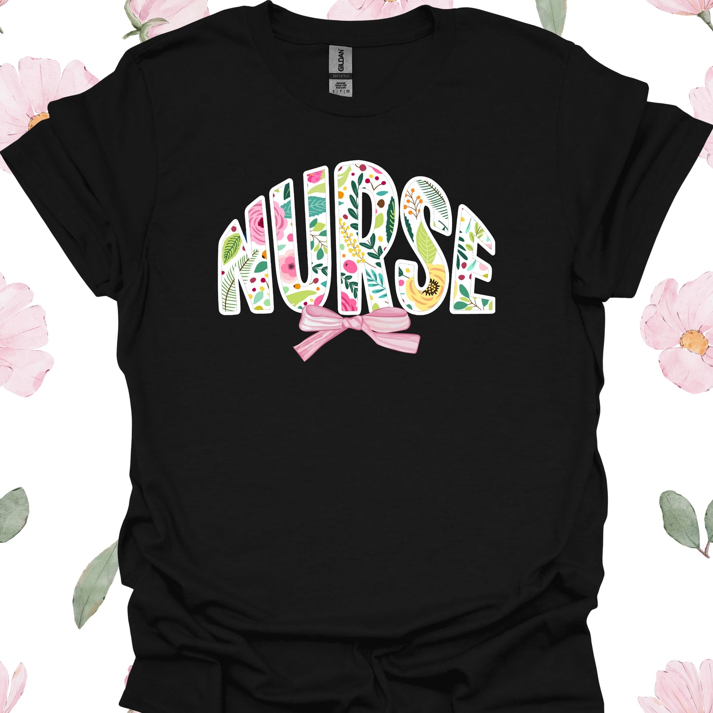 Nurse Appreciation Flower T-Shirt