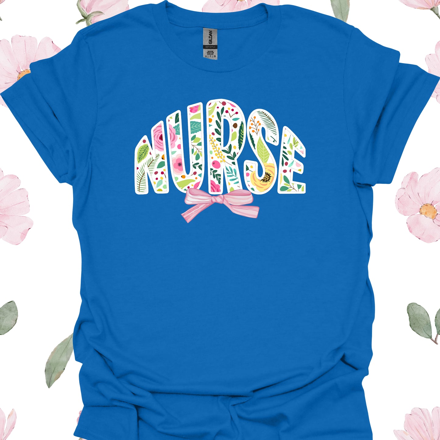 Nurse Appreciation Flower T-Shirt
