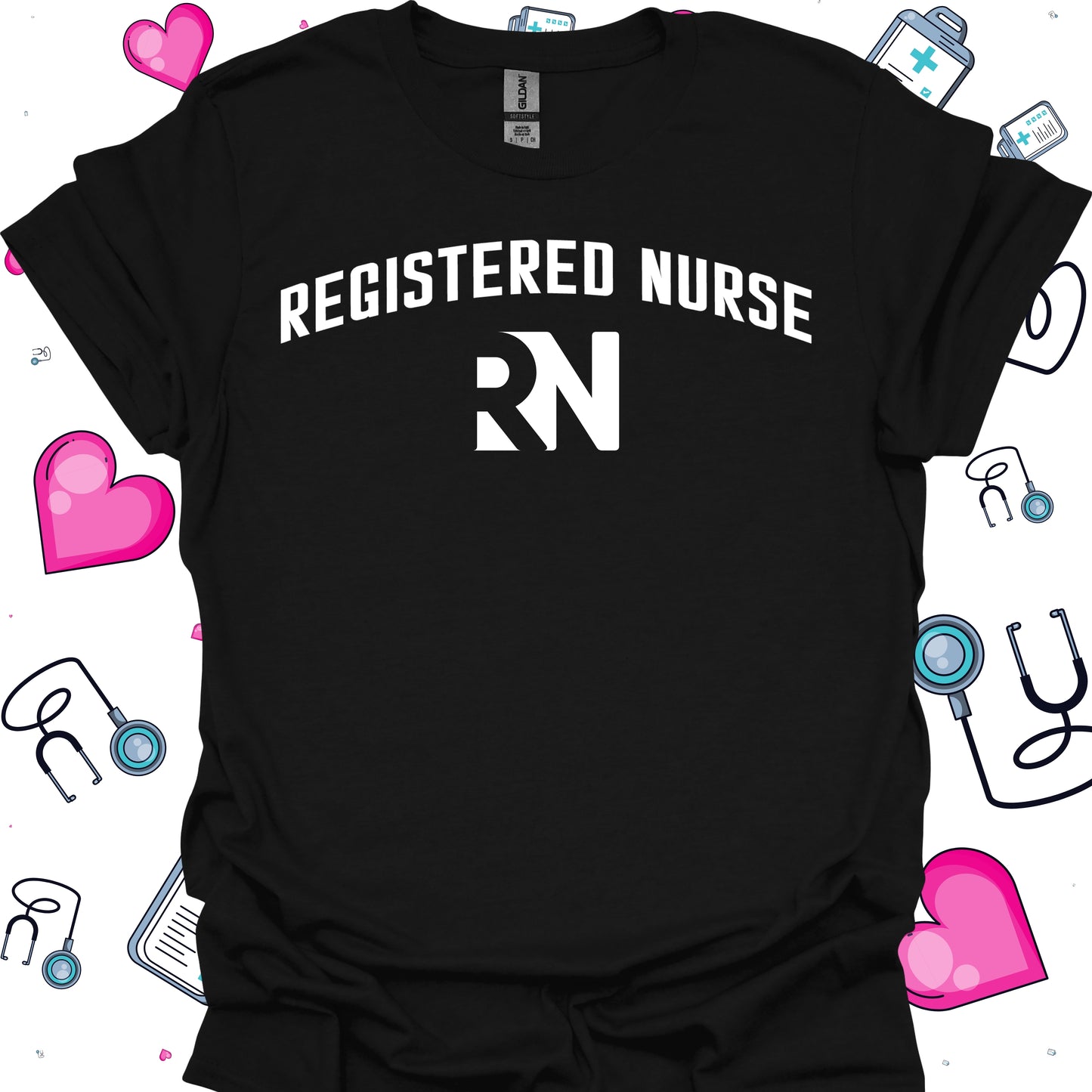 Registered Nurse T-Shirt – Comfortable RN Apparel for Healthcare Heroes in S – funny medical t-shirt, nurse and doctor gift for healthcare