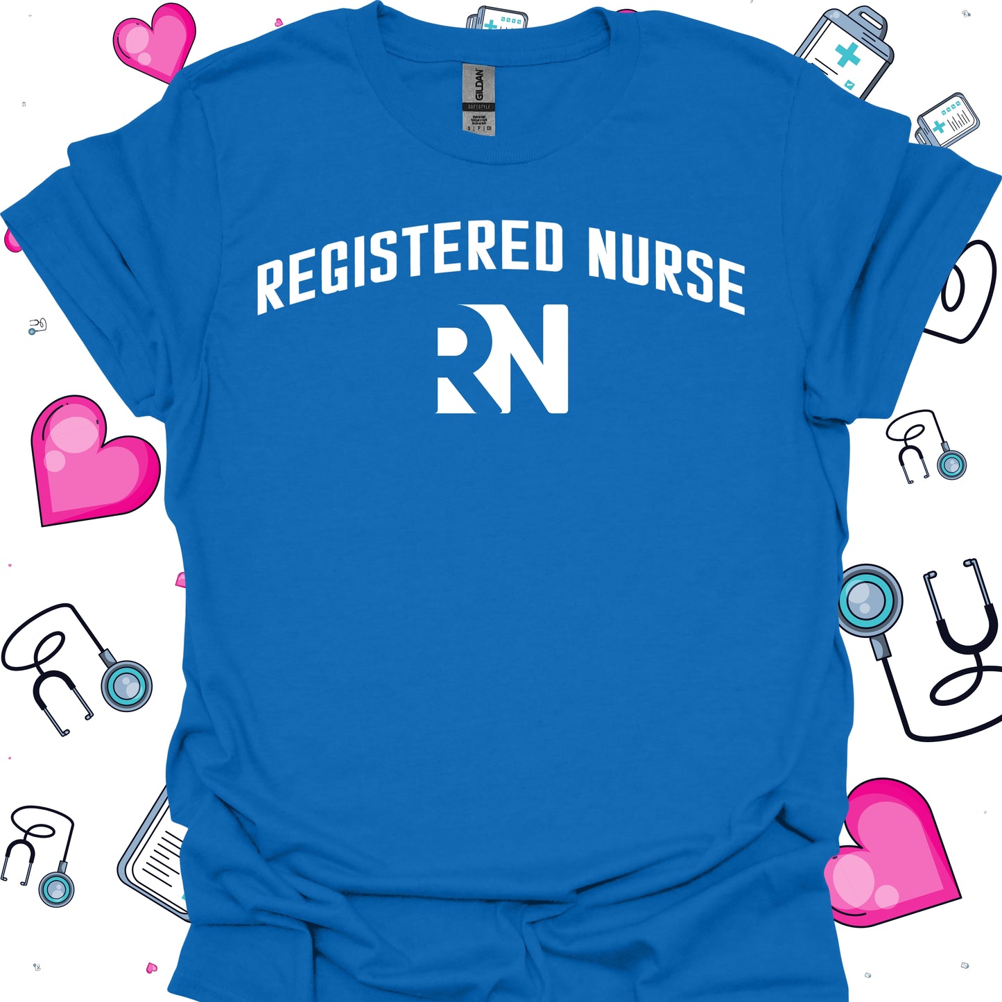 Registered Nurse T-Shirt – Comfortable RN Apparel for Healthcare Heroes in S – funny medical t-shirt, nurse and doctor gift for healthcare