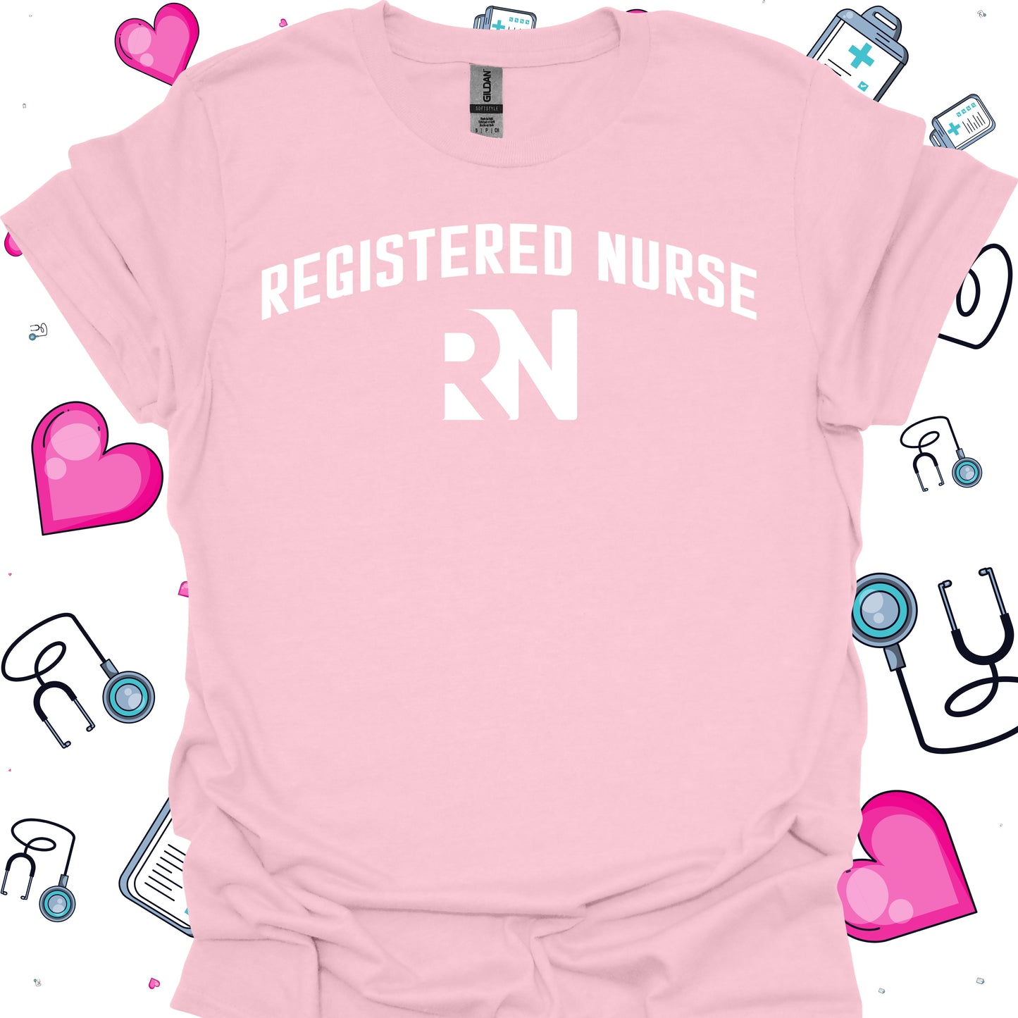 Registered Nurse T-Shirt – Comfortable RN Apparel for Healthcare Heroes in S – funny medical t-shirt, nurse and doctor gift for healthcare