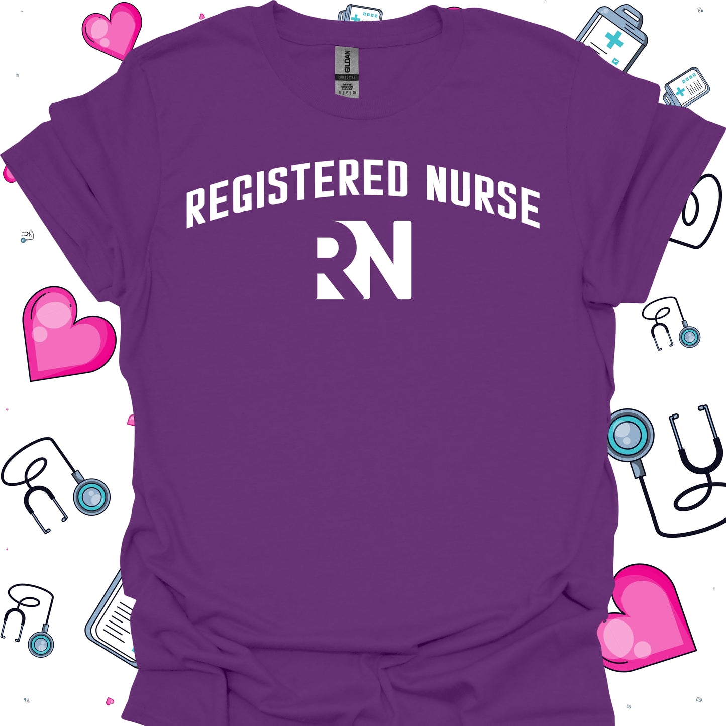 Registered Nurse T-Shirt – Comfortable RN Apparel for Healthcare Heroes in S – funny medical t-shirt, nurse and doctor gift for healthcare