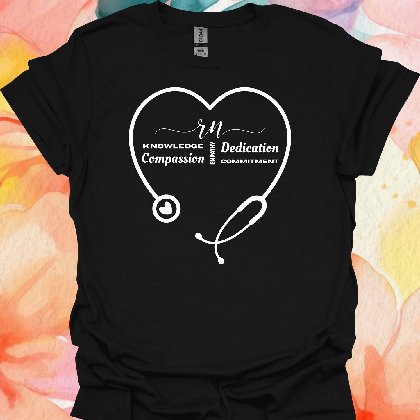 Nurse Appreciation T-Shirt – Heartfelt Gift for Nurses in Black – funny medical t-shirt, nurse and doctor gift for healthcare