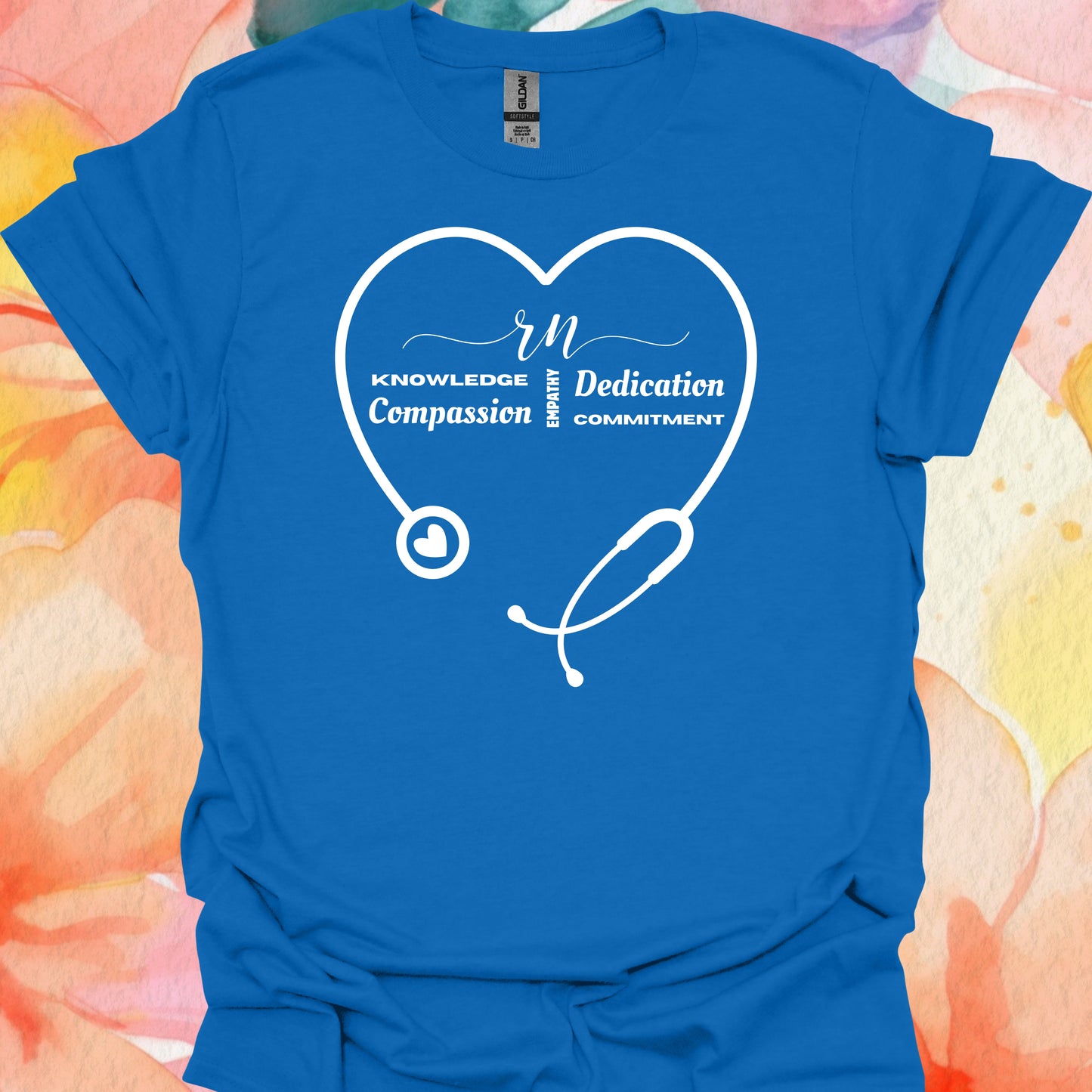 Nurse Appreciation T-Shirt – Heartfelt Gift for Nurses in Royal – funny medical t-shirt, nurse and doctor gift for healthcare