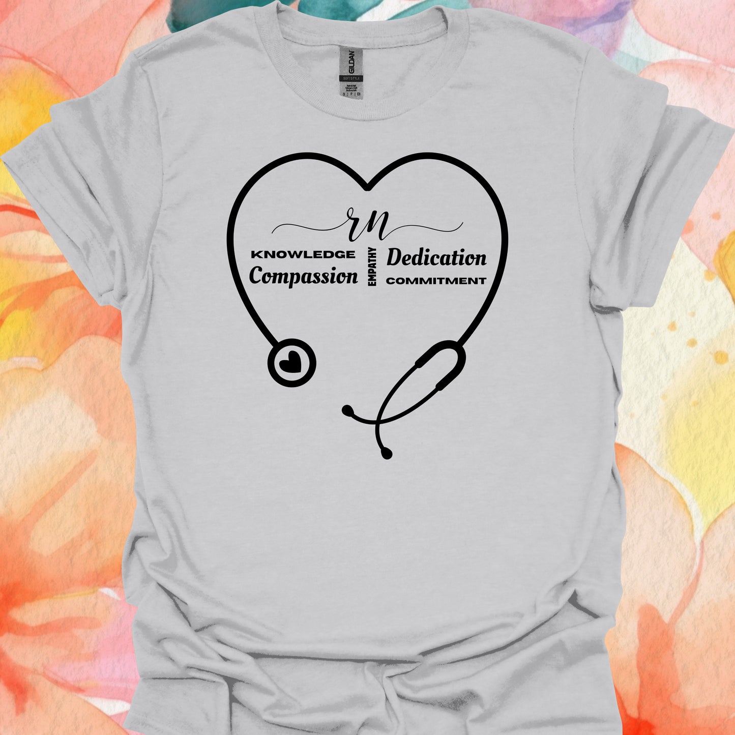 Nurse Appreciation T-Shirt – Heartfelt Gift for Nurses in Ice Grey – funny medical t-shirt, nurse and doctor gift for healthcare