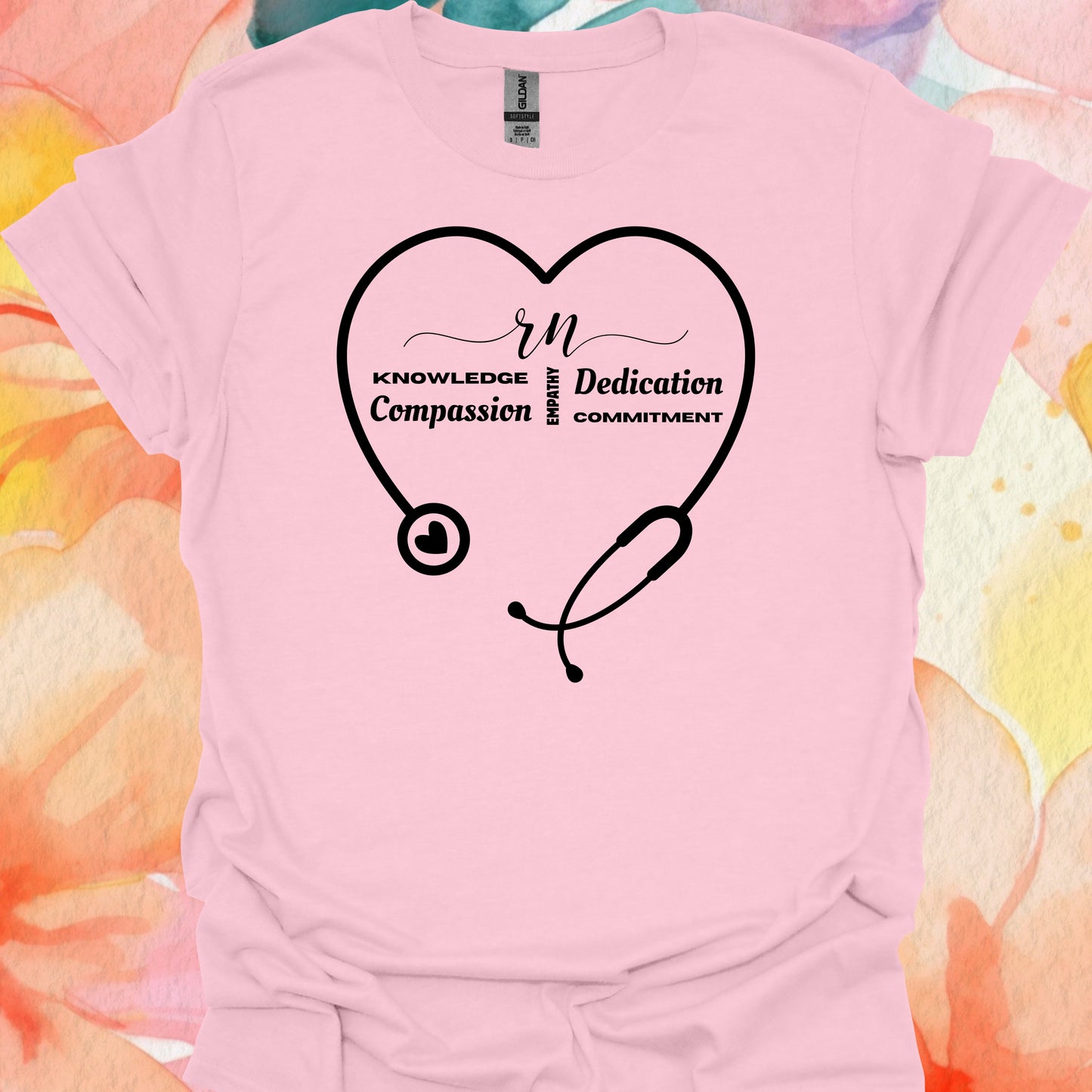 Nurse Appreciation T-Shirt – Heartfelt Gift for Nurses in Light Pink – funny medical t-shirt, nurse and doctor gift for healthcare