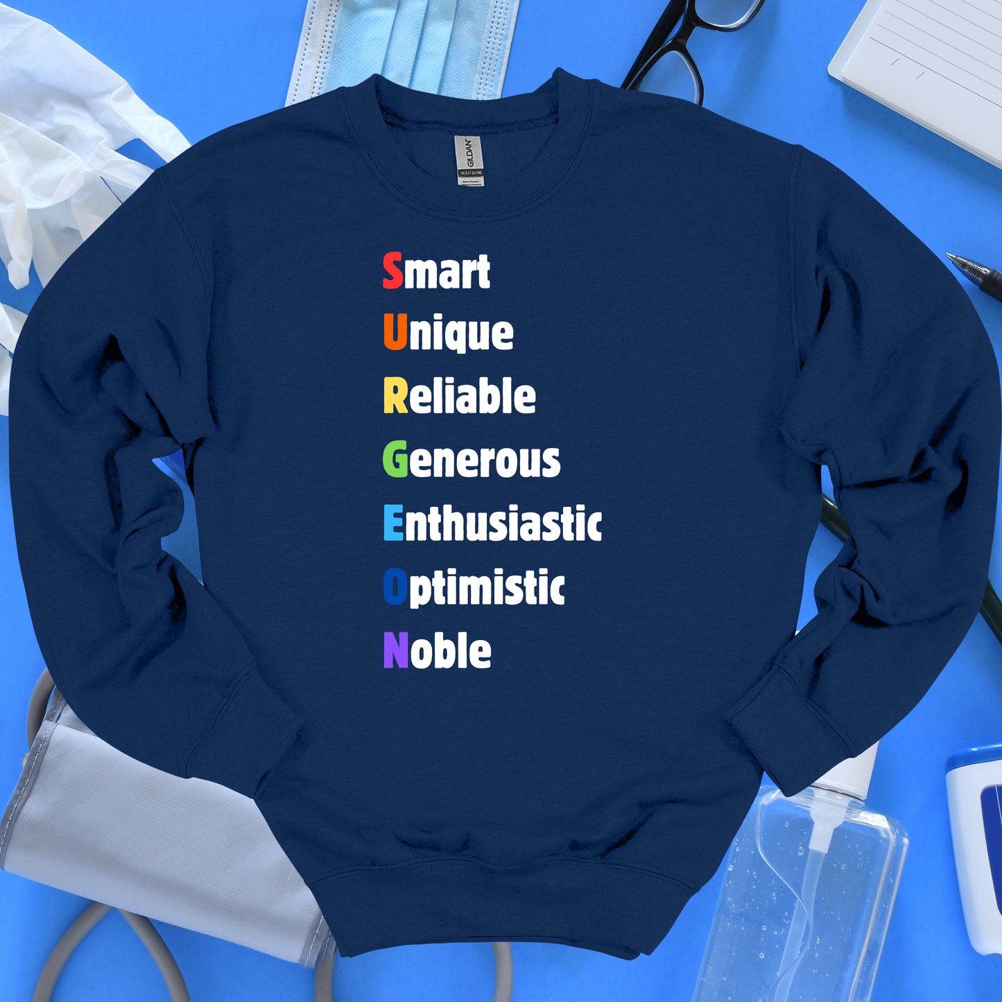 Surgeon Medical Crewneck Sweatshirt
