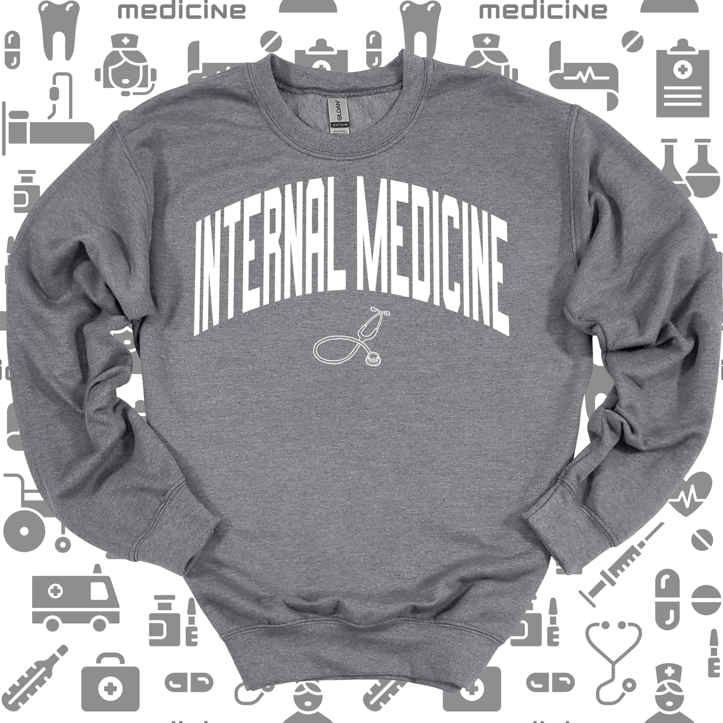 Varsity Internal Medicine Crewneck Sweatshirt