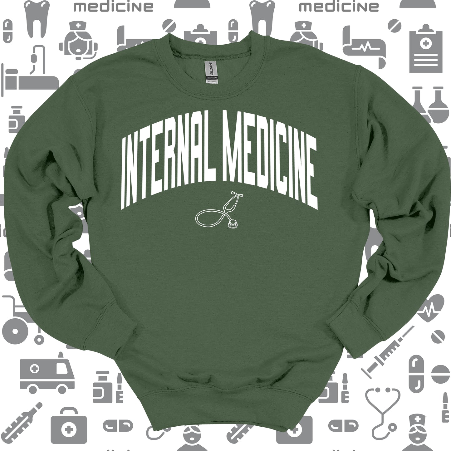 Varsity Internal Medicine Crewneck Sweatshirt