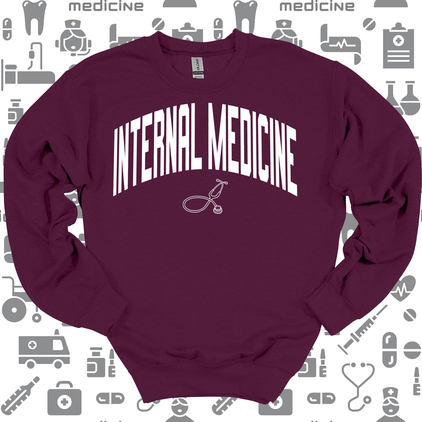 Varsity Internal Medicine Crewneck Sweatshirt