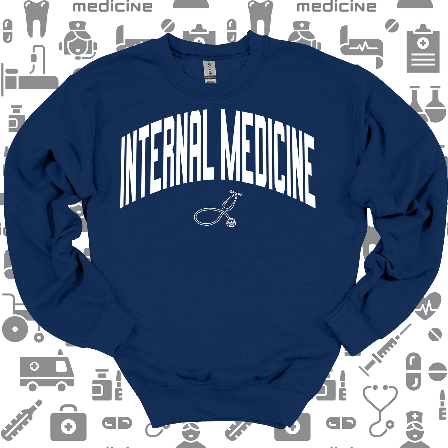 Varsity Internal Medicine Crewneck Sweatshirt