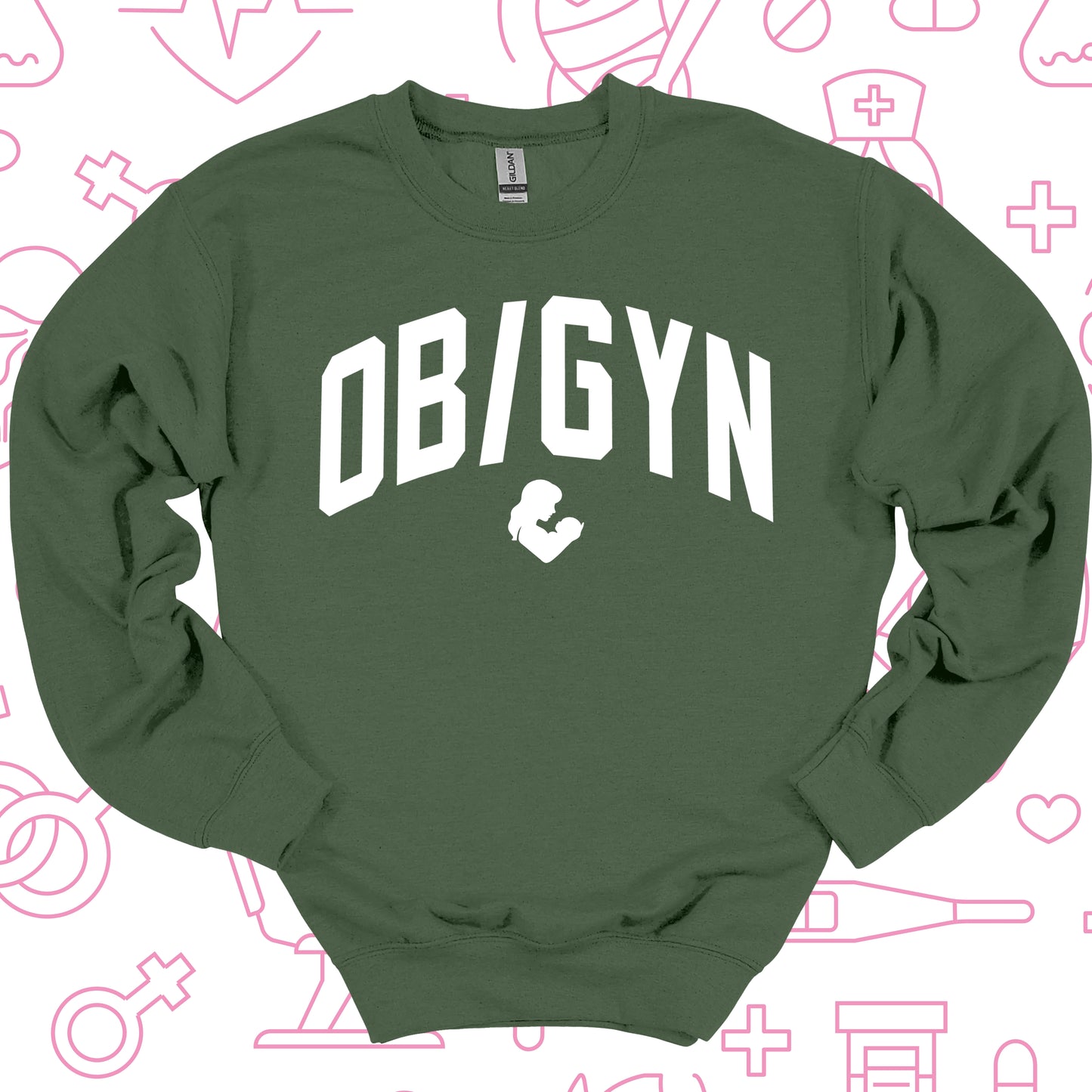 Varsity OB-GYN Crewneck Sweatshirt