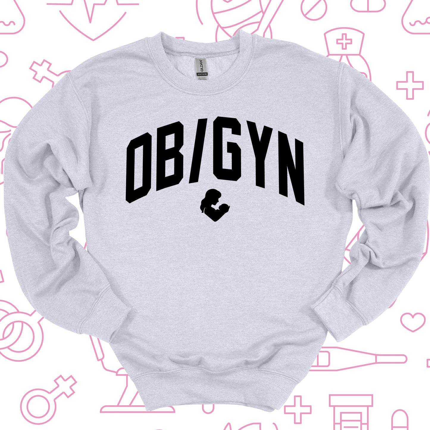 Varsity OB-GYN Crewneck Sweatshirt