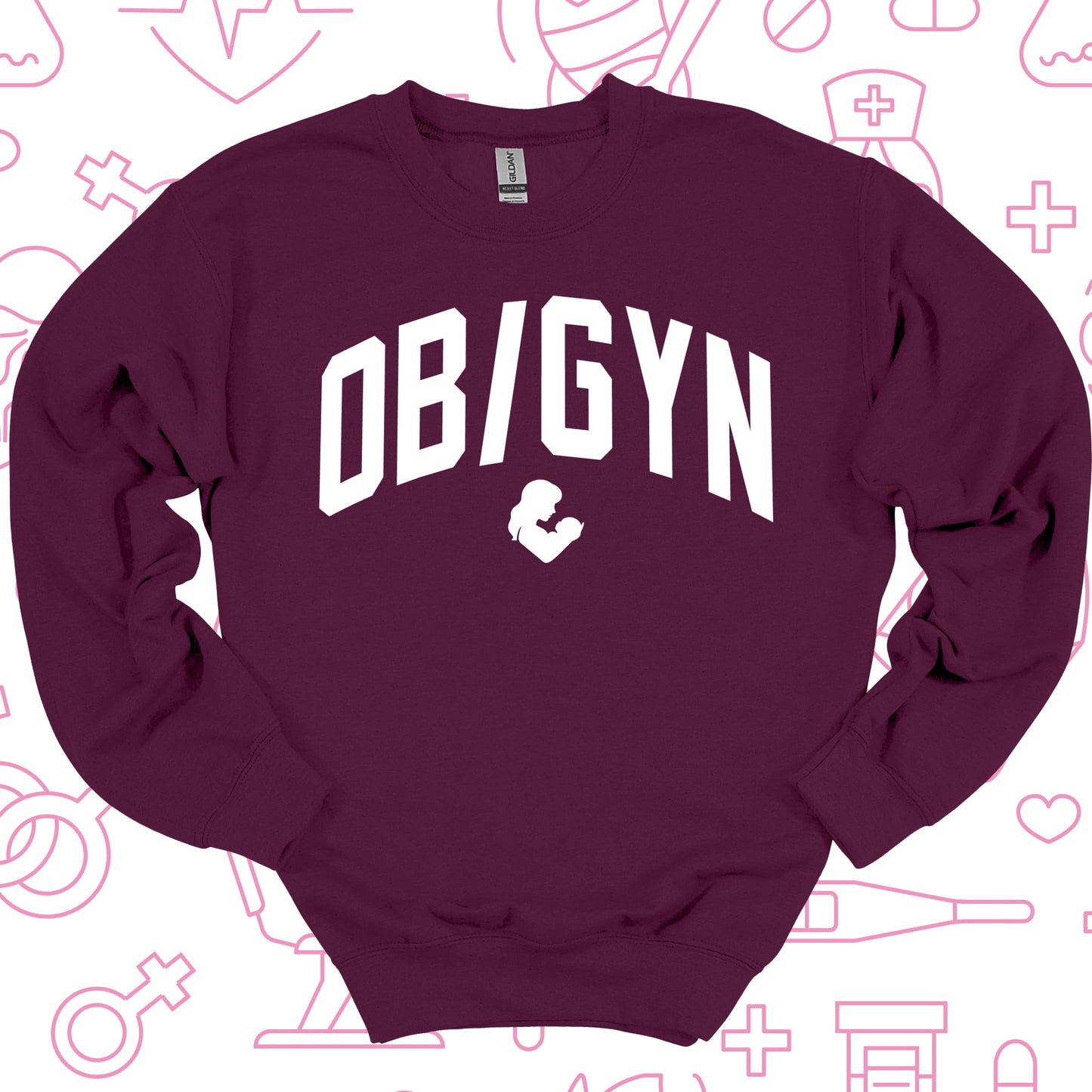 Varsity OB-GYN Crewneck Sweatshirt