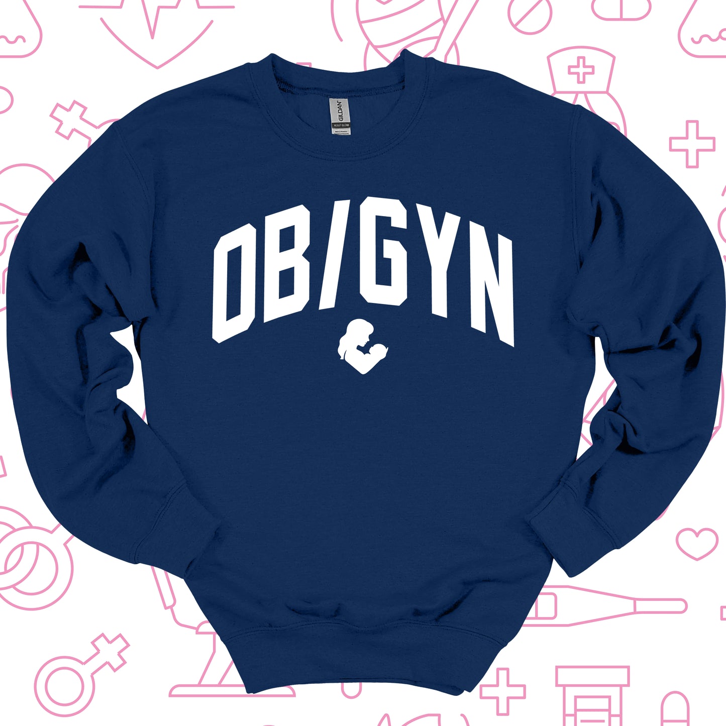 Varsity OB-GYN Crewneck Sweatshirt