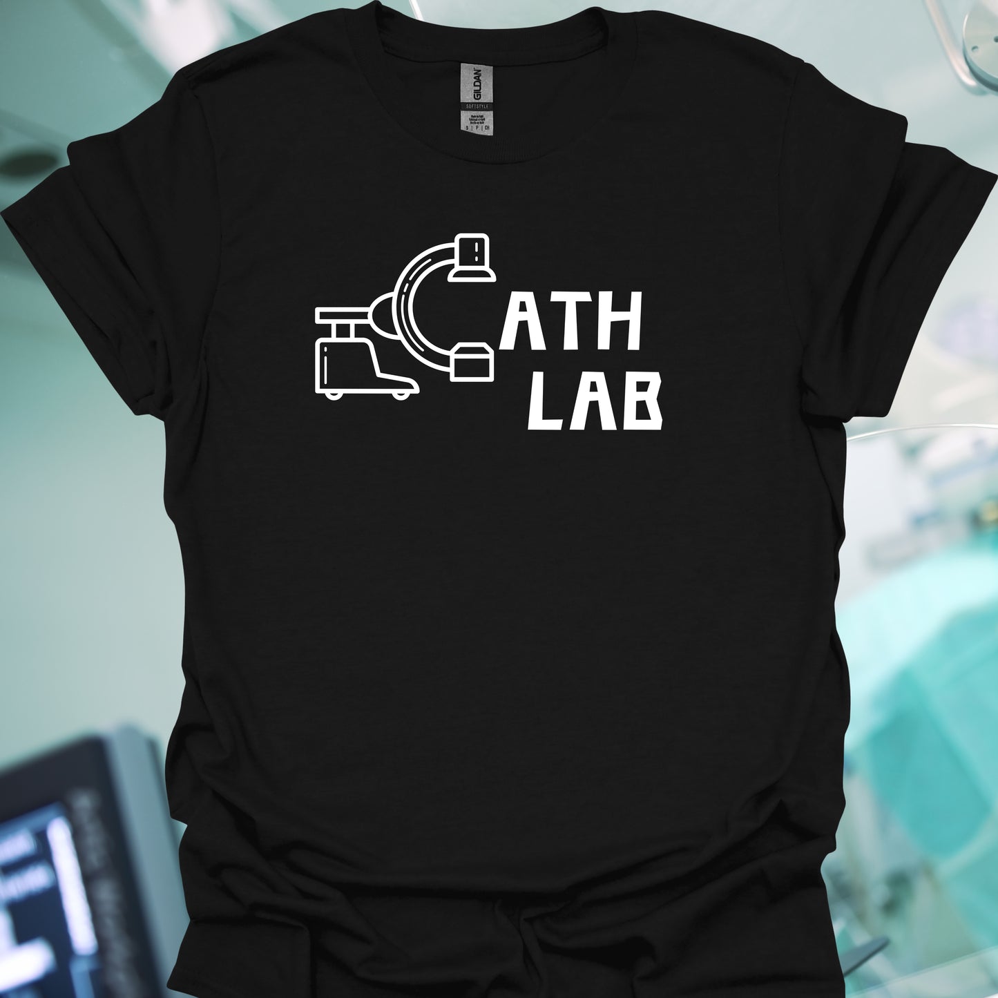 Cath Lab C-arm T-Shirt – Clean, Minimal Radiology Design