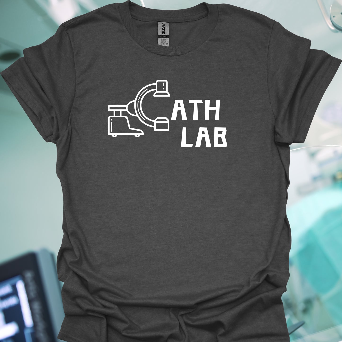 Cath Lab C-arm T-Shirt – Clean, Minimal Radiology Design