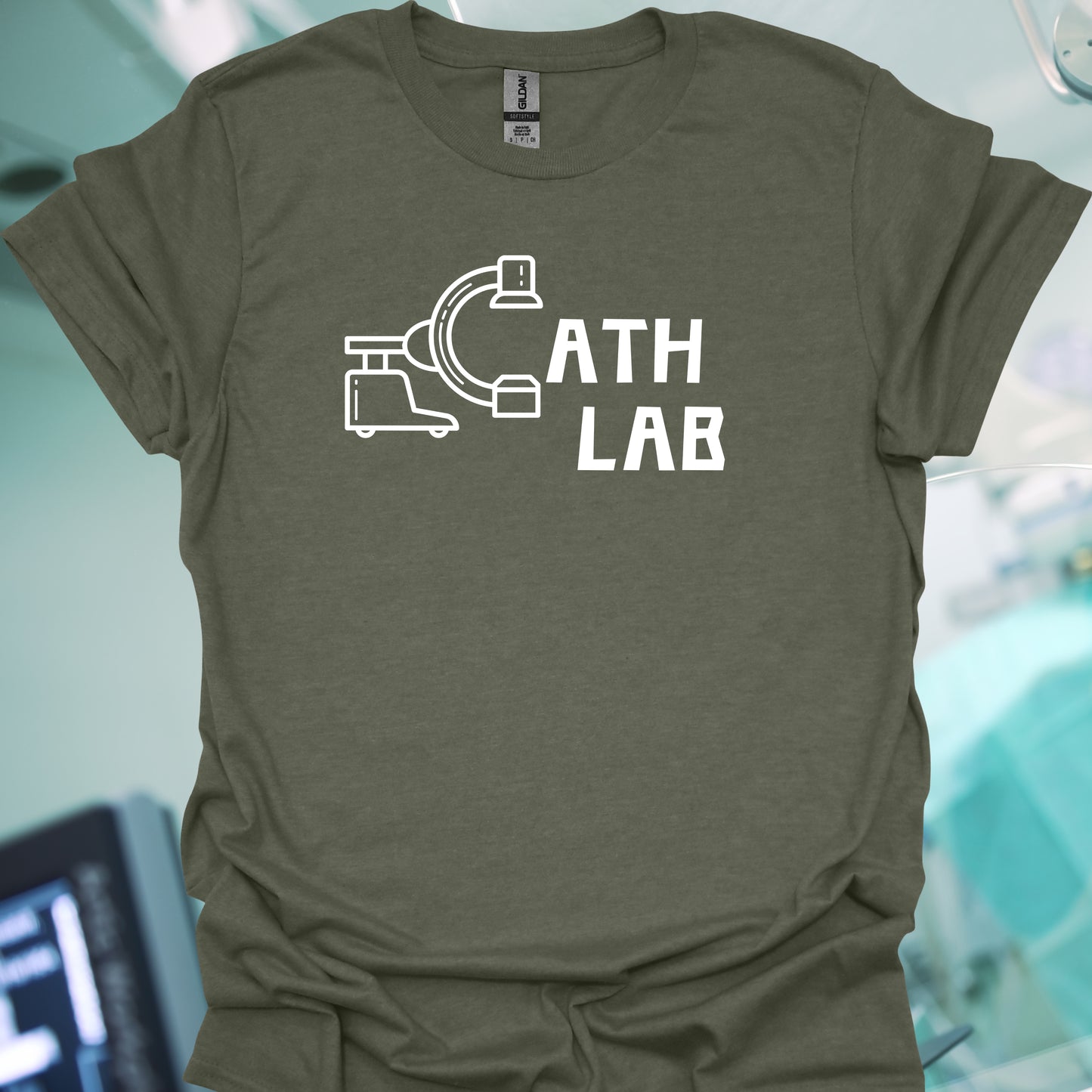 Cath Lab C-arm T-Shirt – Clean, Minimal Radiology Design