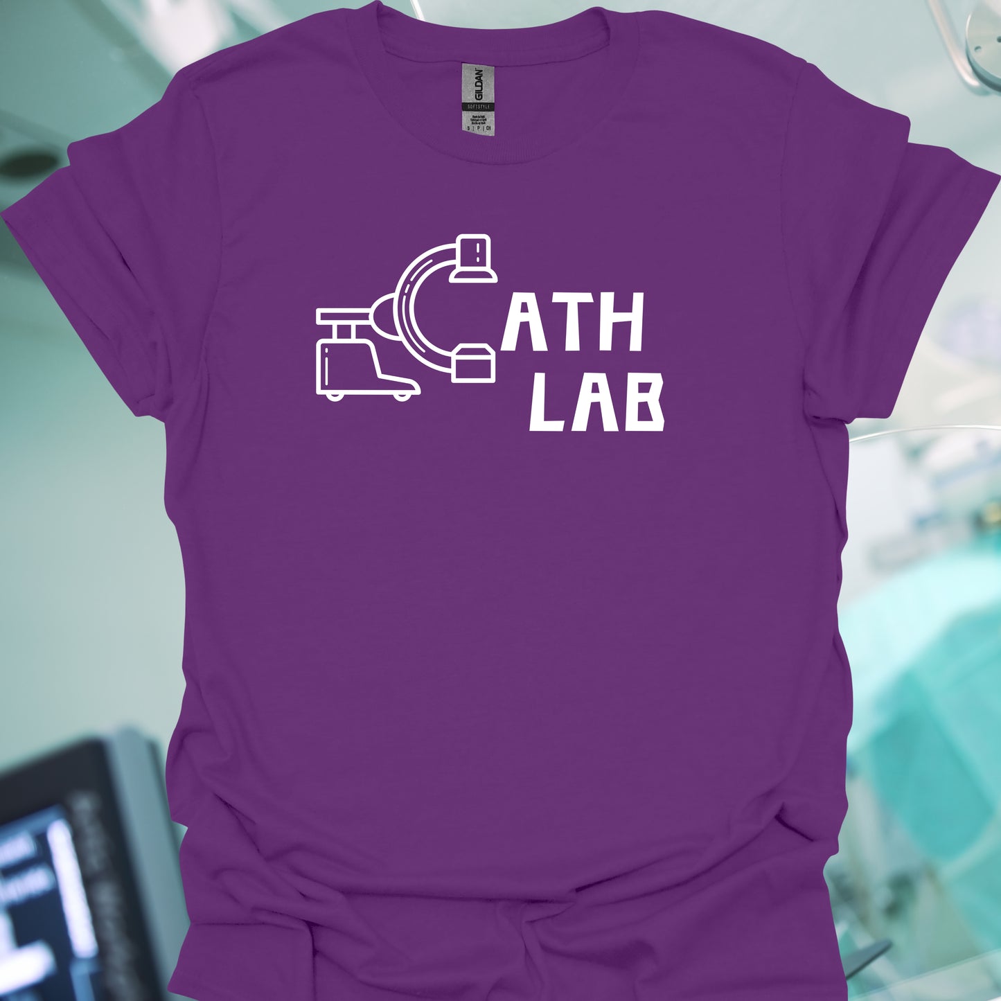 Cath Lab C-arm T-Shirt – Clean, Minimal Radiology Design