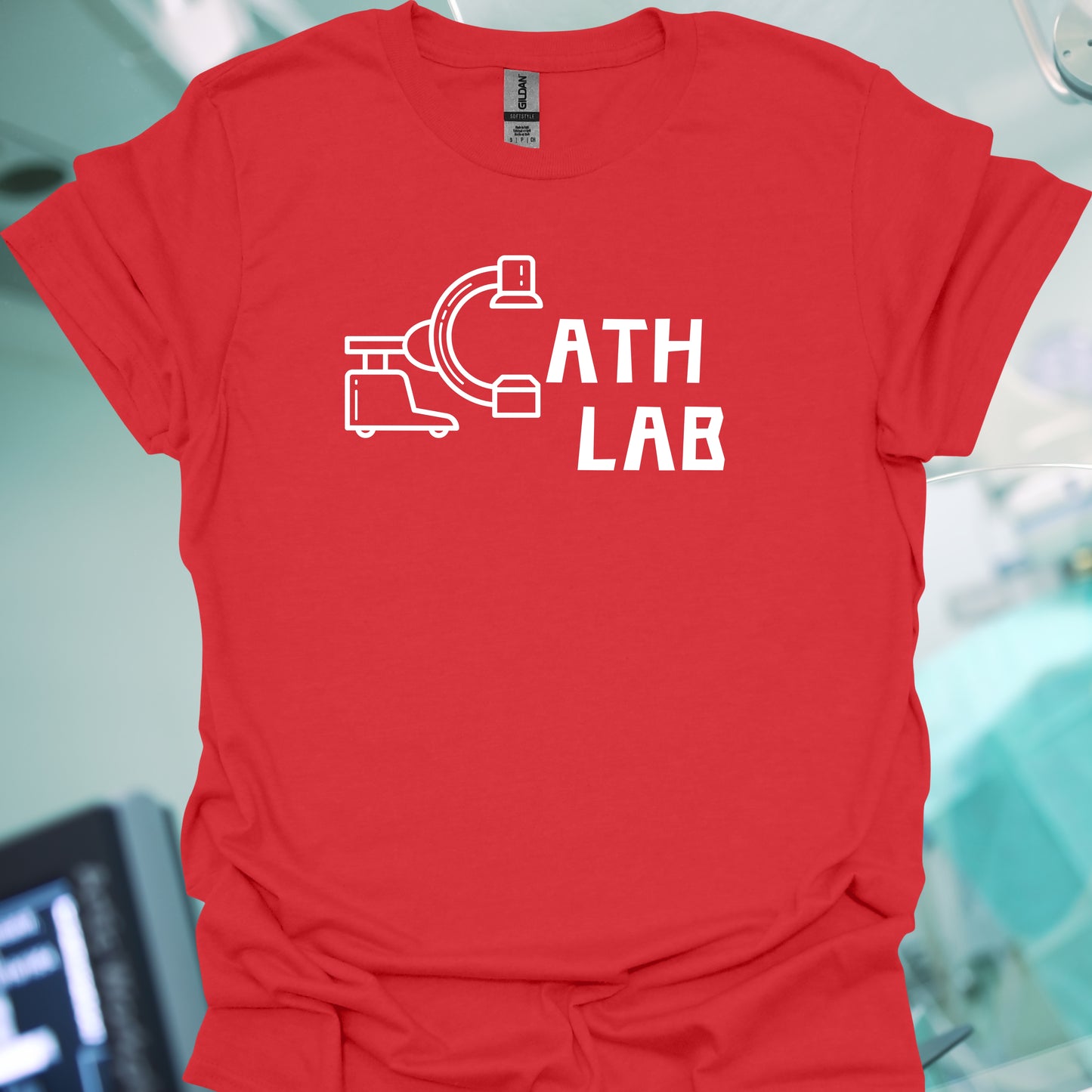 Cath Lab C-arm T-Shirt – Clean, Minimal Radiology Design