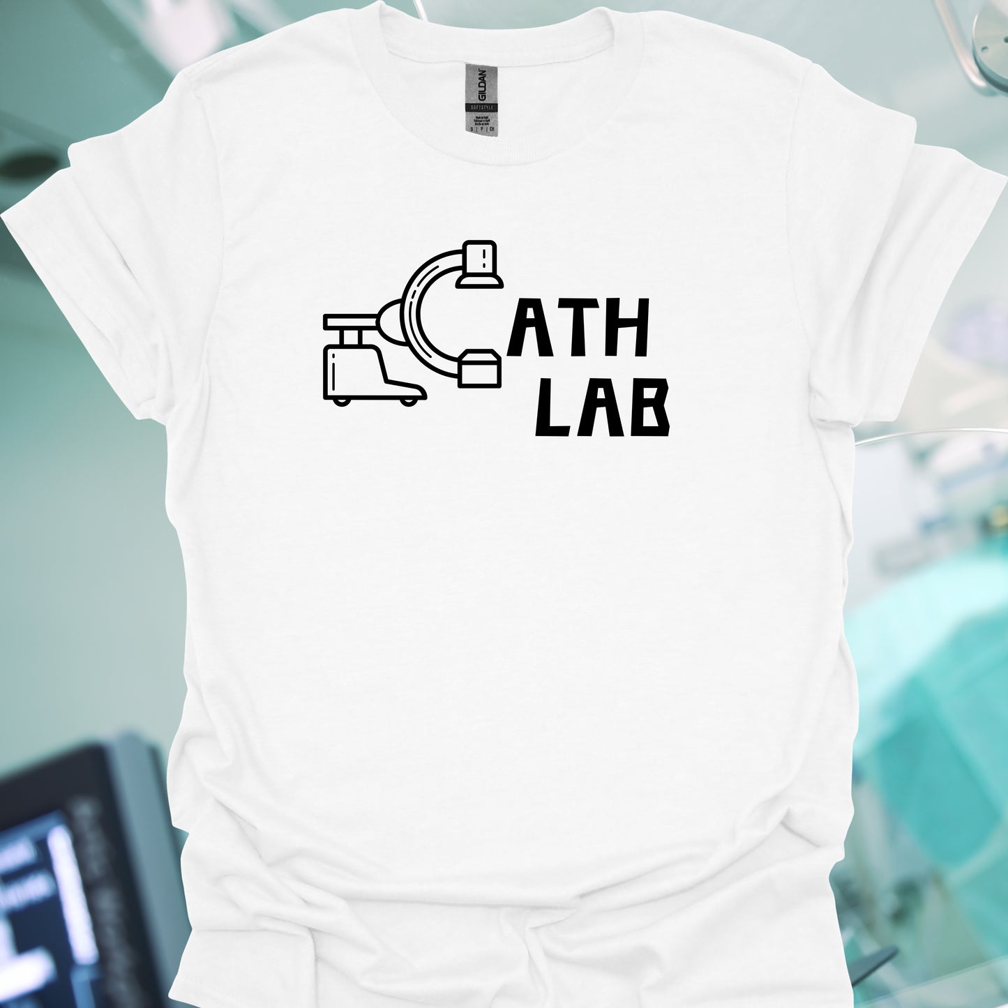 Cath Lab C-arm T-Shirt – Clean, Minimal Radiology Design