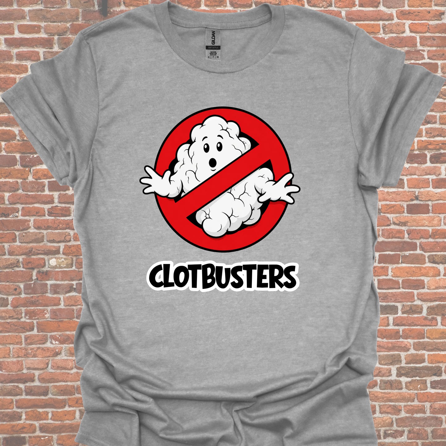 Clotbusters T-Shirt — Funny Ghostbusters-Inspired Graphic Tee