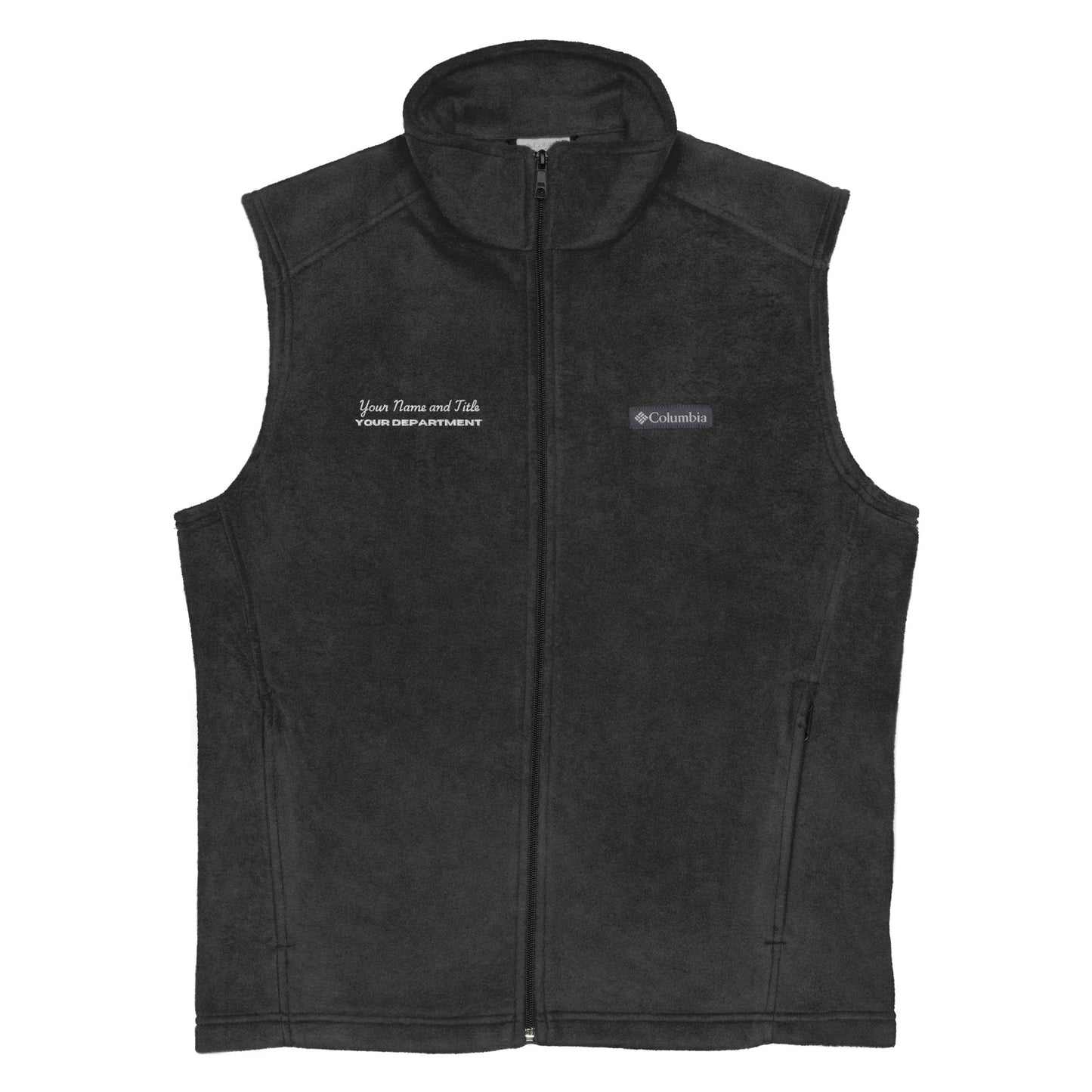 Personalized Embroidered Men’s Columbia Fleece Vest