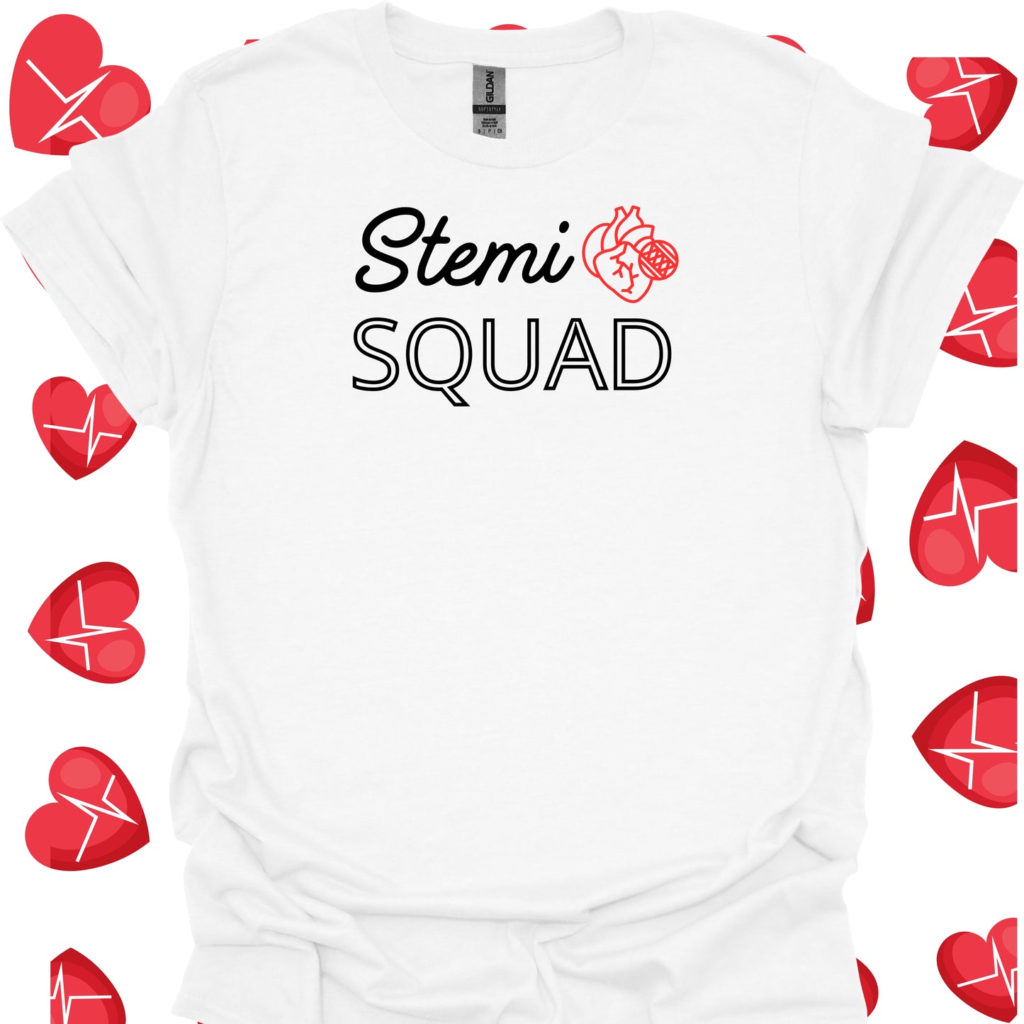 STEMI Squad Cardiologist & Cath Lab Team Shirt