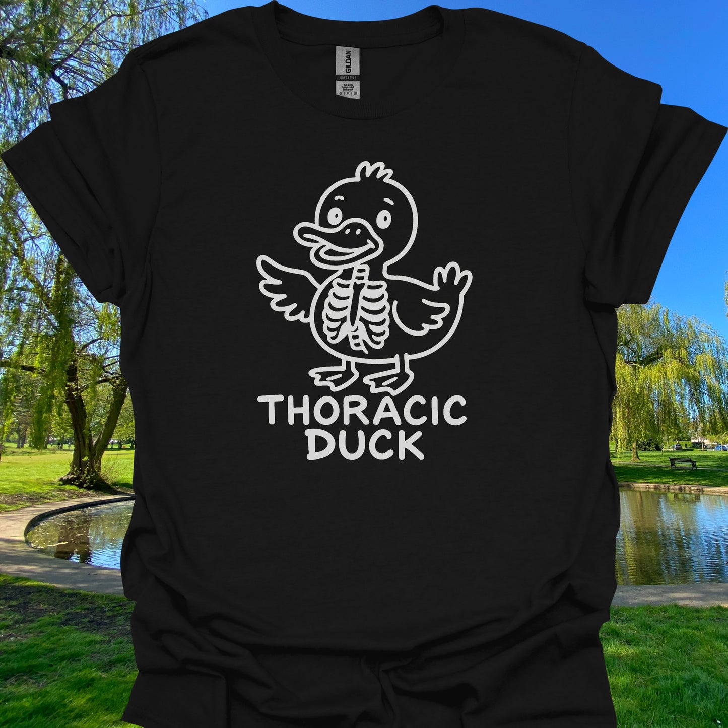 Thoracic Duck Thoracic Surgery Medical Pun T-Shirt