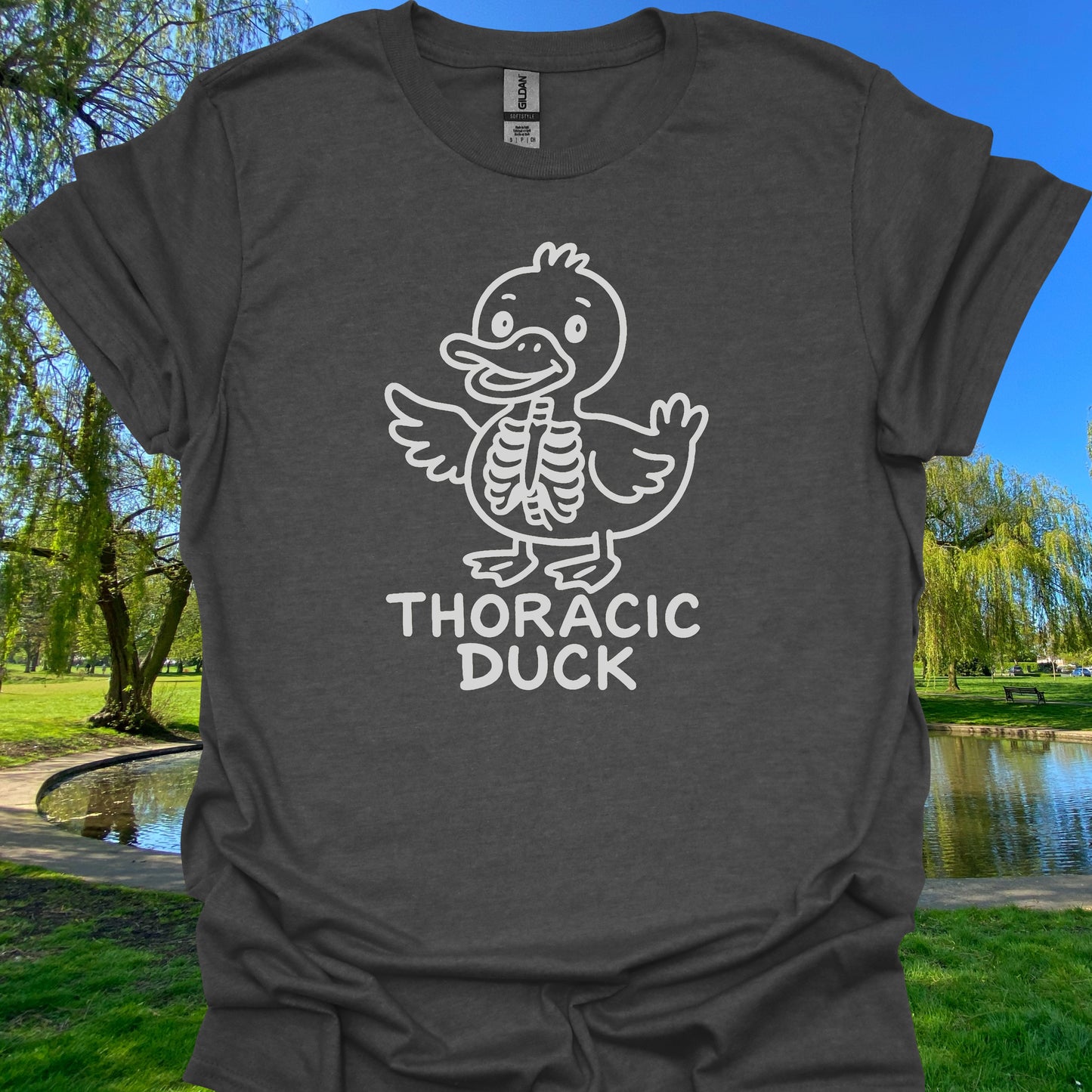 Thoracic Duck Thoracic Surgery Medical Pun T-Shirt