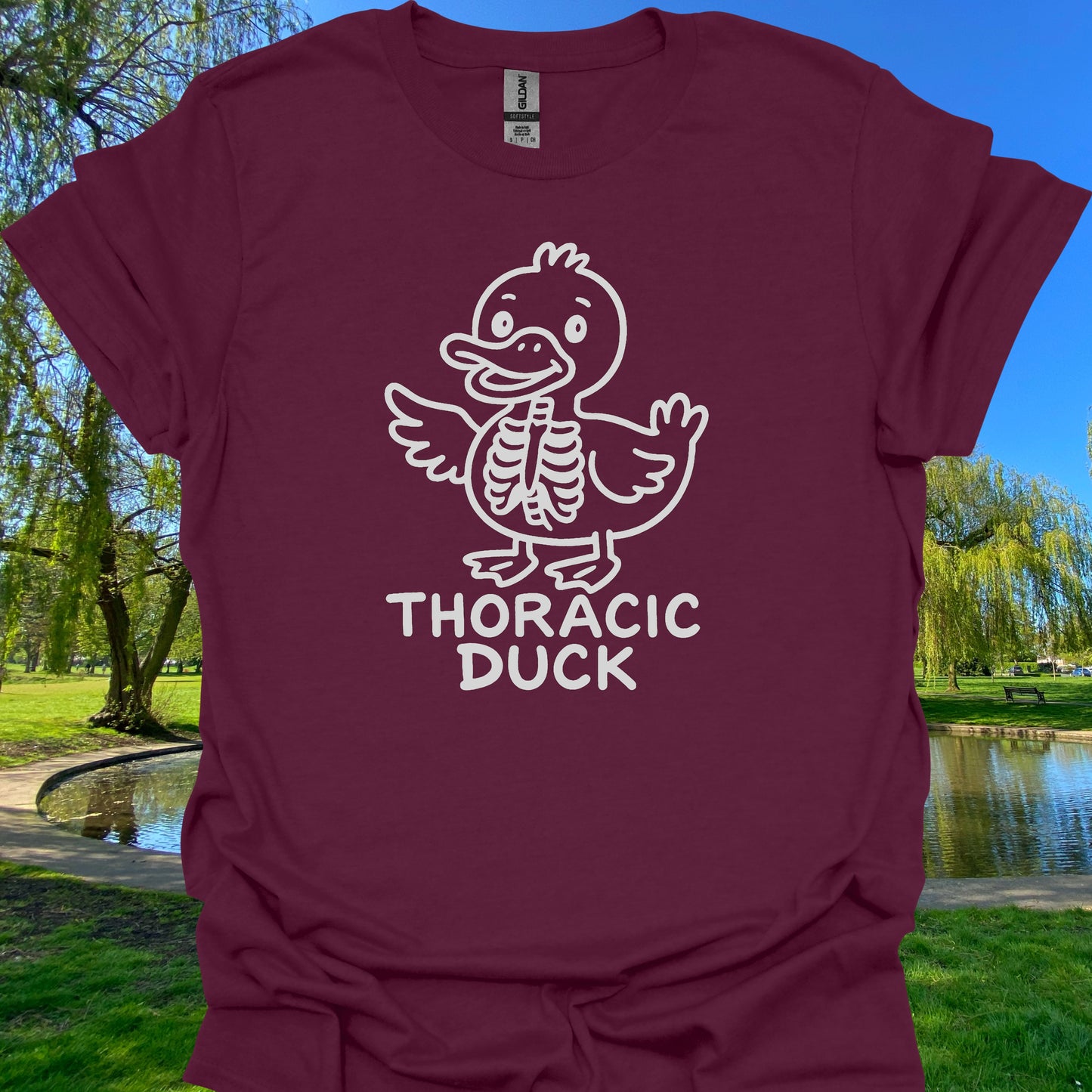 Thoracic Duck Thoracic Surgery Medical Pun T-Shirt