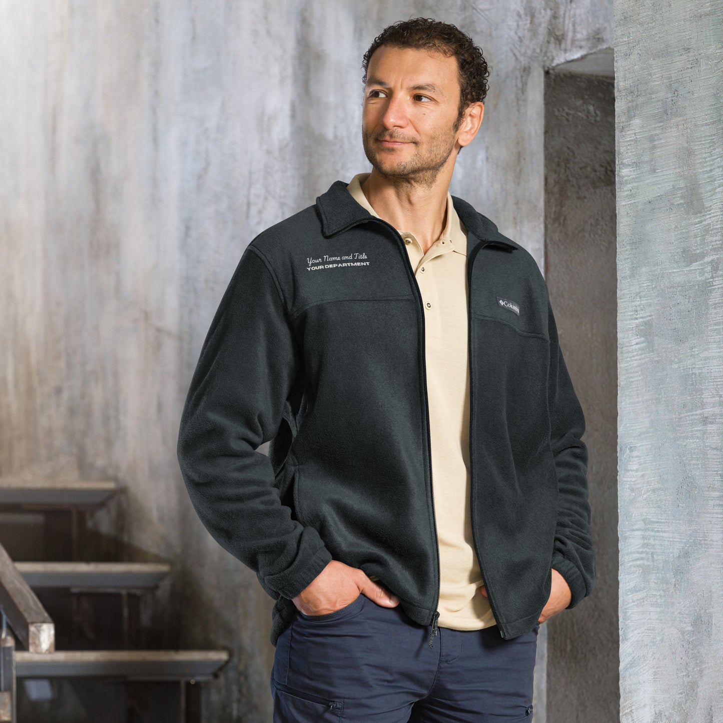 Personalized Embroidered Unisex Columbia Fleece Jacket