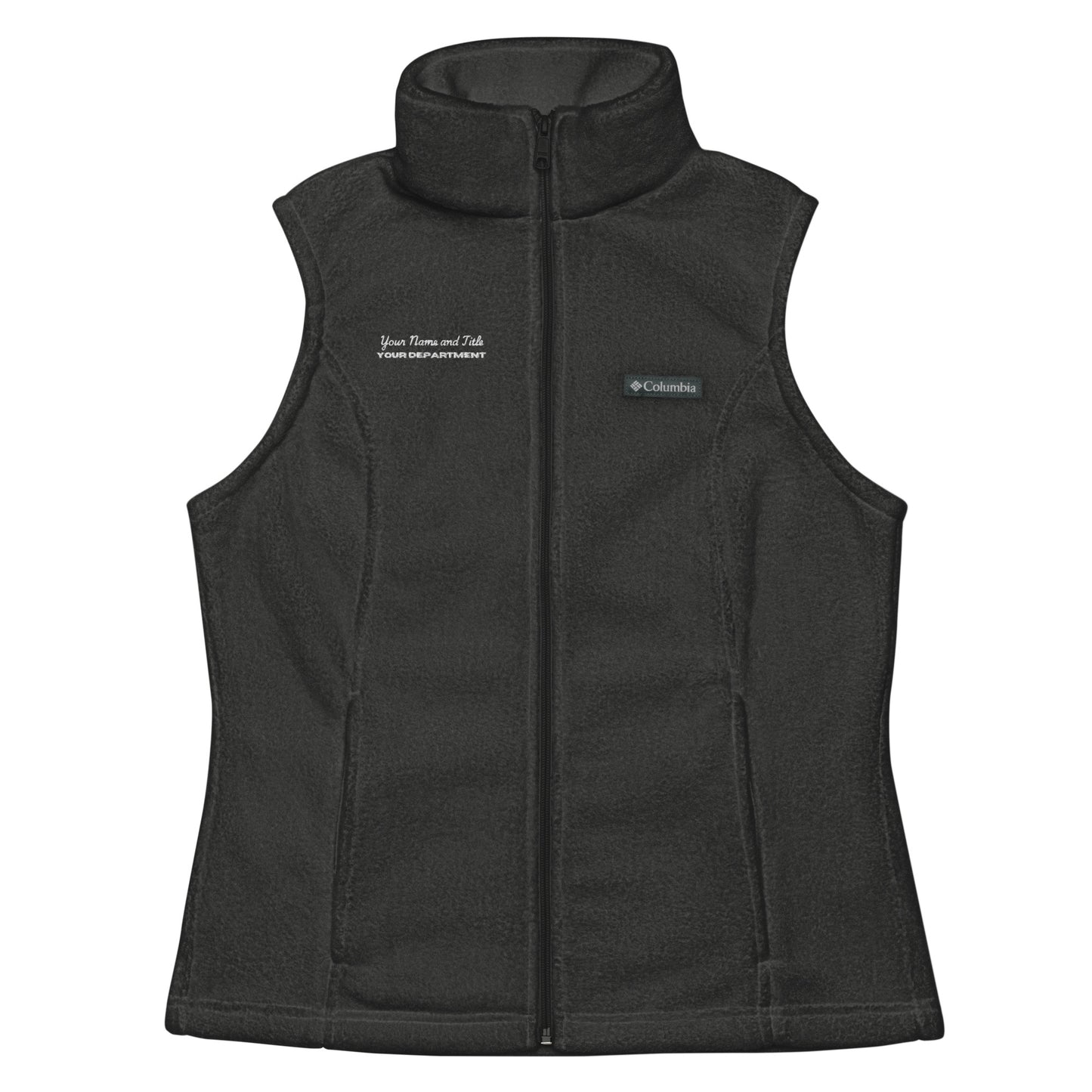 Personalized Embroidered Women’s Columbia Fleece Vest