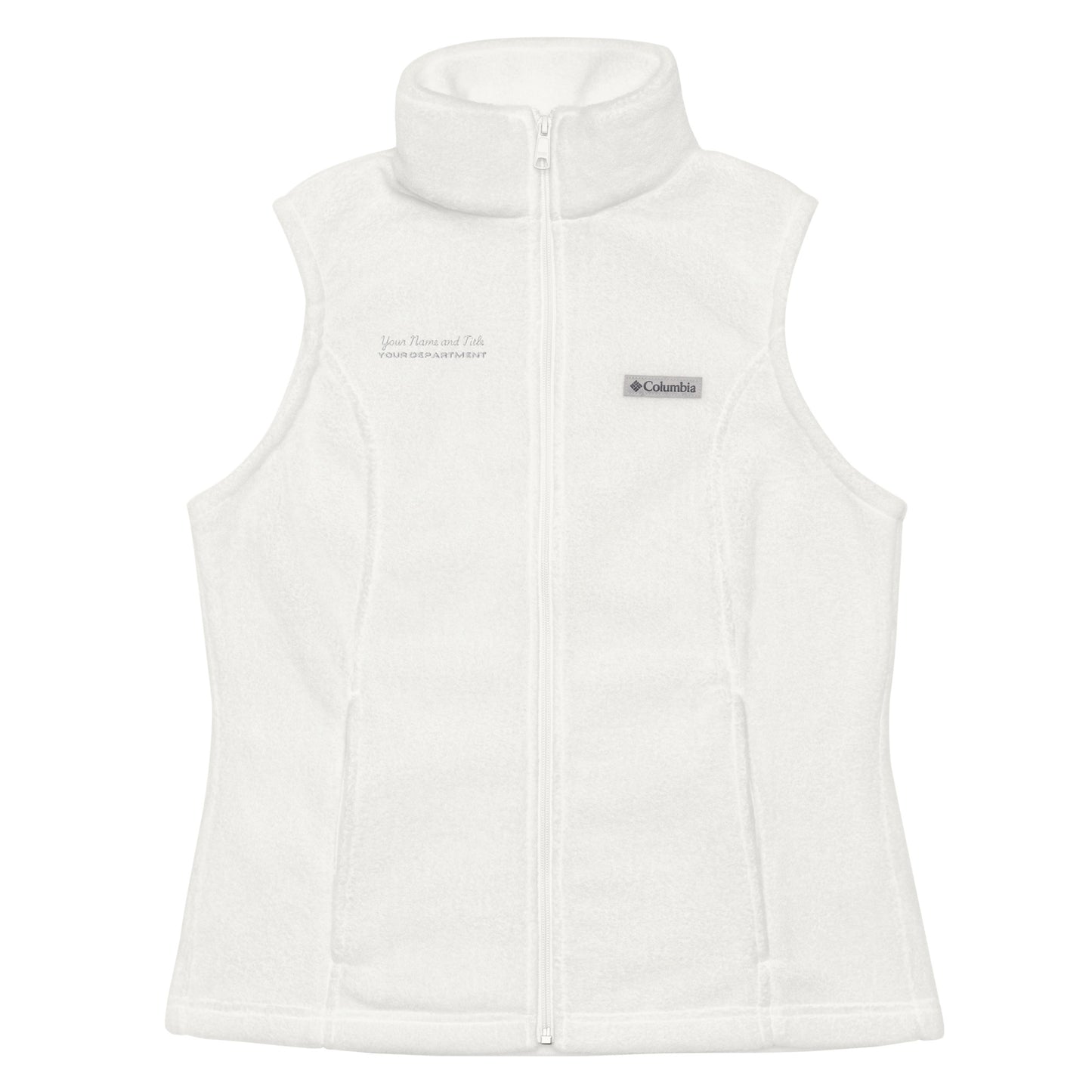 Personalized Embroidered Women’s Columbia Fleece Vest