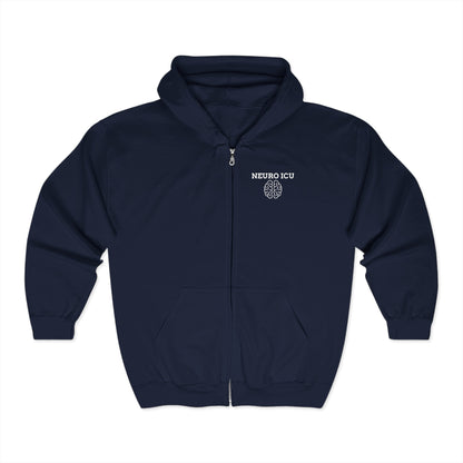 Neuro ICU Full-Zip Hoodie – For Neurocritical Care Staff