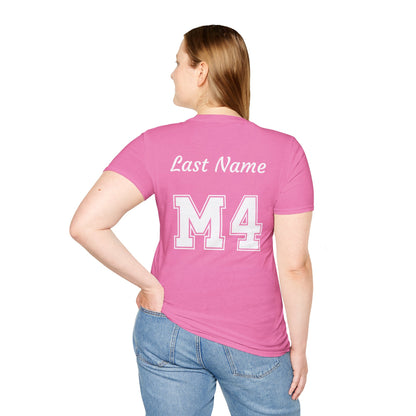 Fourth Year Medical Student (M4) Personalized T-Shirt-Health Gear Shop