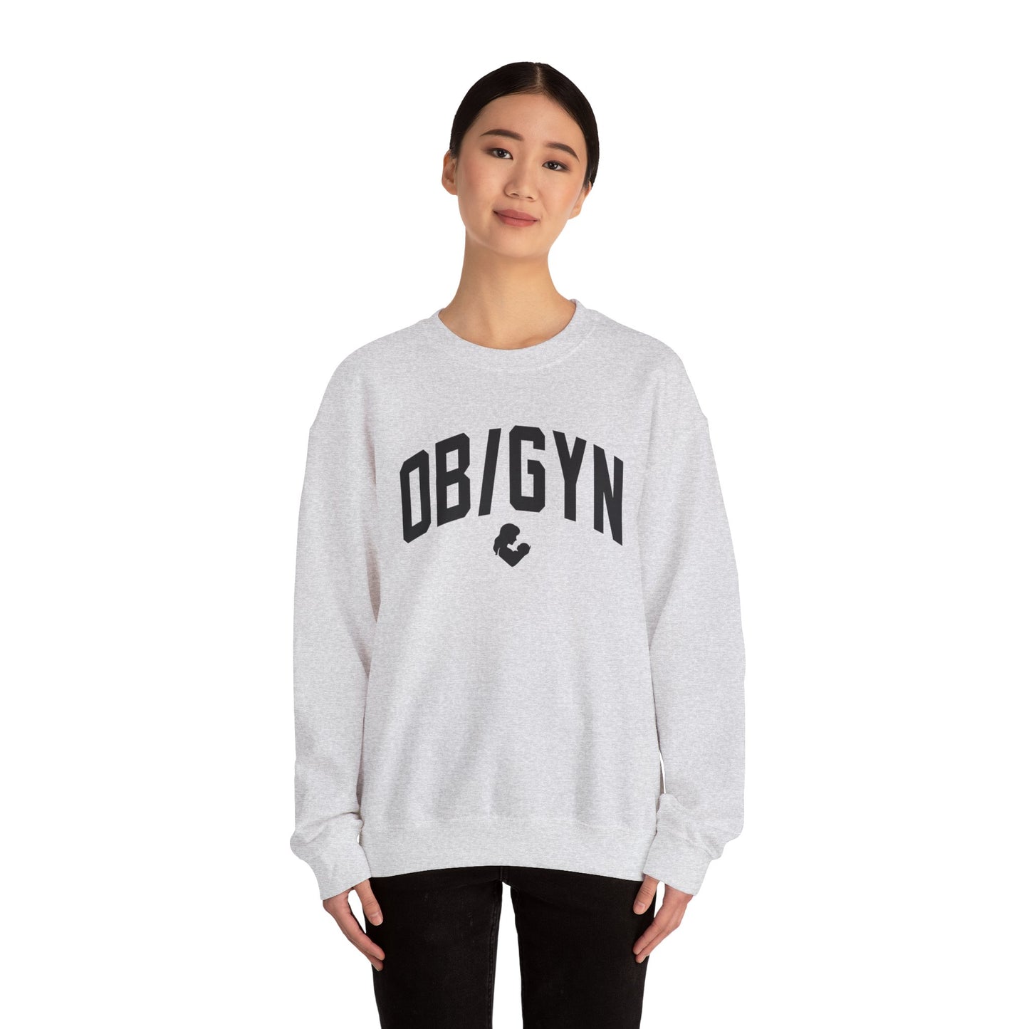 Varsity Style OB/GYN Medical Gift Crewneck Sweatshirt