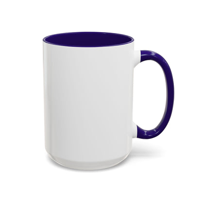 Power Up Mushroom Medical Coffee Mug - 15 oz. Blue