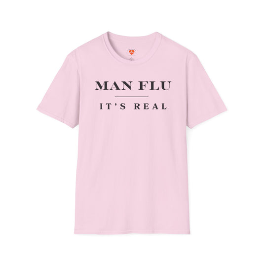 Manflu is Real Medical Humor T-Shirt – The Perfect Gift for Him