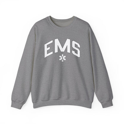 Varsity Style EMS Medical Gift Crewneck Sweatshirt