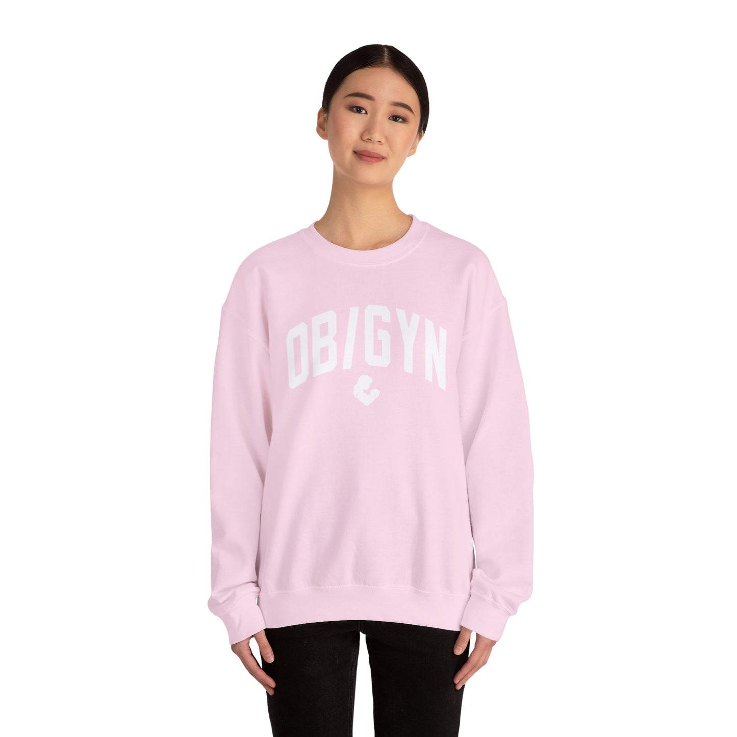 Varsity Style OB/GYN Medical Gift Crewneck Sweatshirt