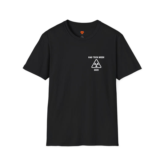 Cardiology IR Cath Lab Rad Tech Week 2025 T-Shirt-Black-Health Gear Shop