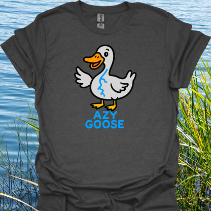 Azy Goose Azygous Funny Medical Pun Humor T-Shirt