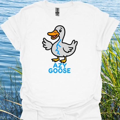 Azy Goose Azygous Funny Medical Pun Humor T-Shirt